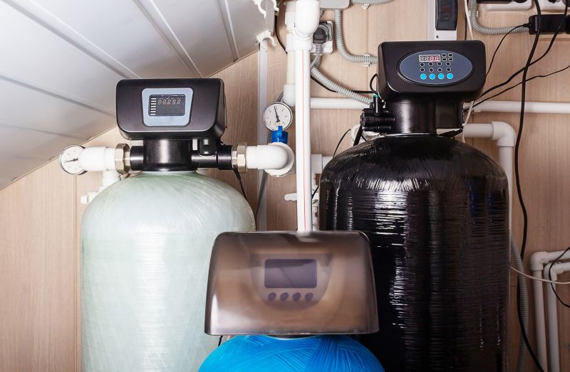Water Softening Equipment Ready for Use
